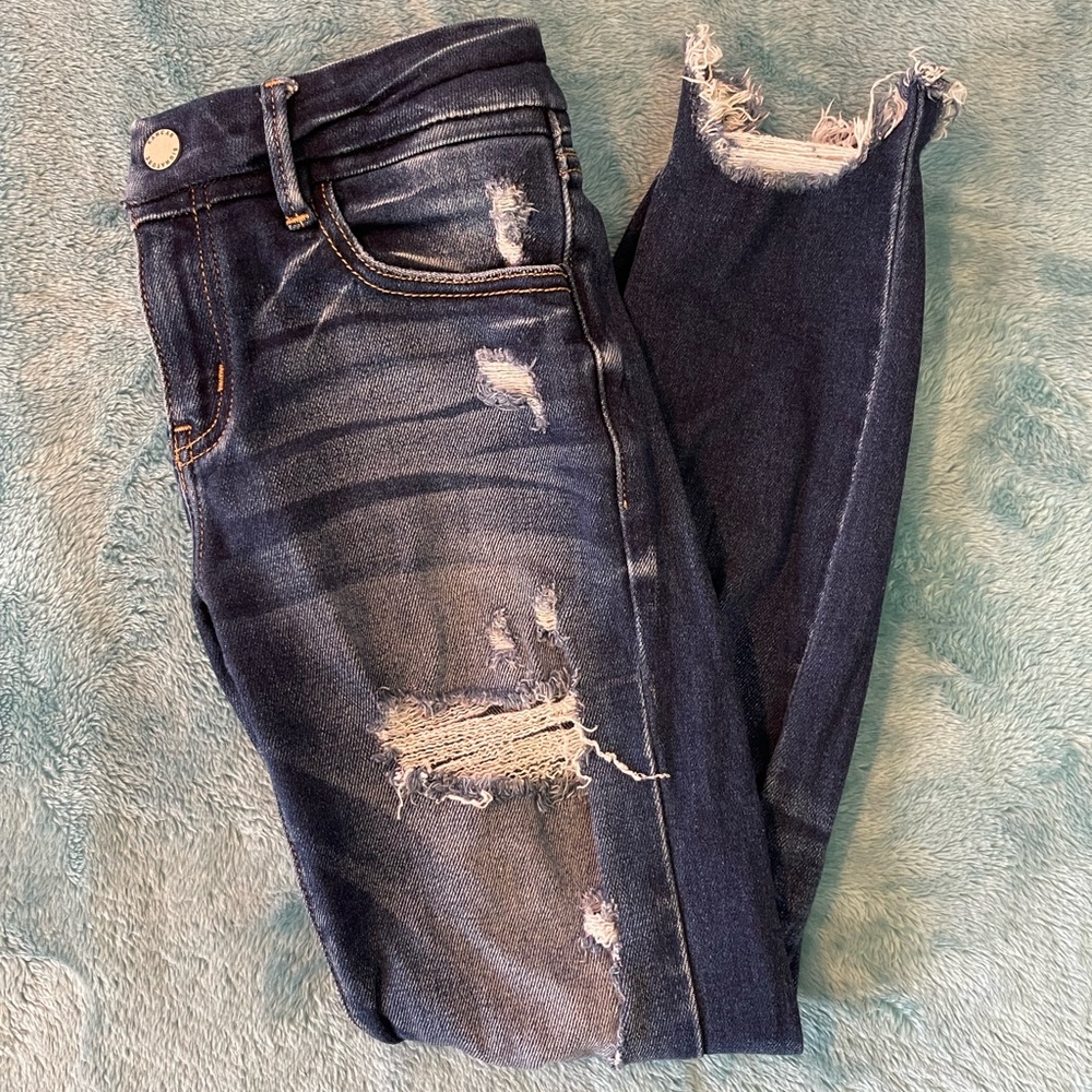 KanCan Mid-Rise Slim Fit Skinny Jeans. Girls Size 14.